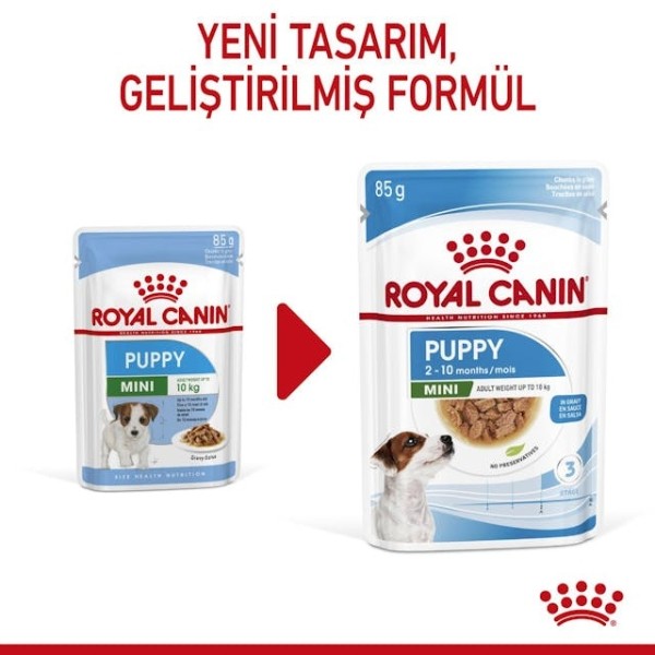 Royal Canin Puppy Mini Gravy Pouch Yavru Köpek Maması